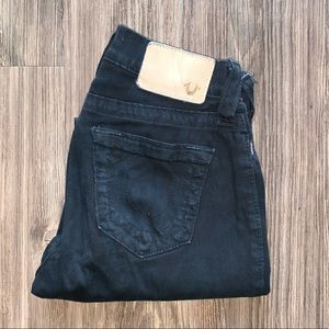 True Religion Black Skinny Jeans